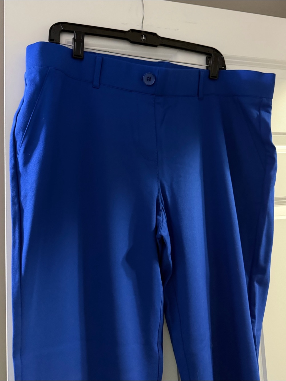 NWOT! 1X Betabrand Seaglass Blue Women’s  Stretch Dress Pants - Picture 3 of 8
